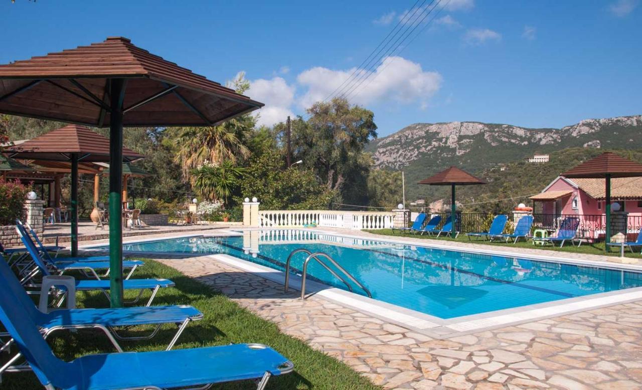 Villa Papoulas Liapades Buitenkant foto